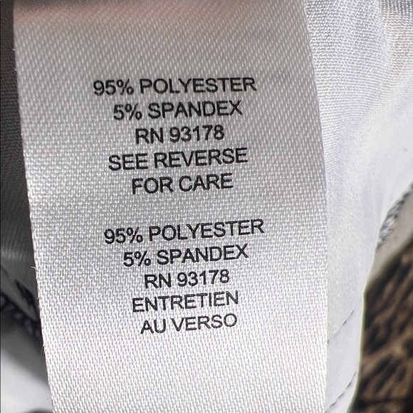 Tahari Animal Print Pants size S - Picture 5 of 11